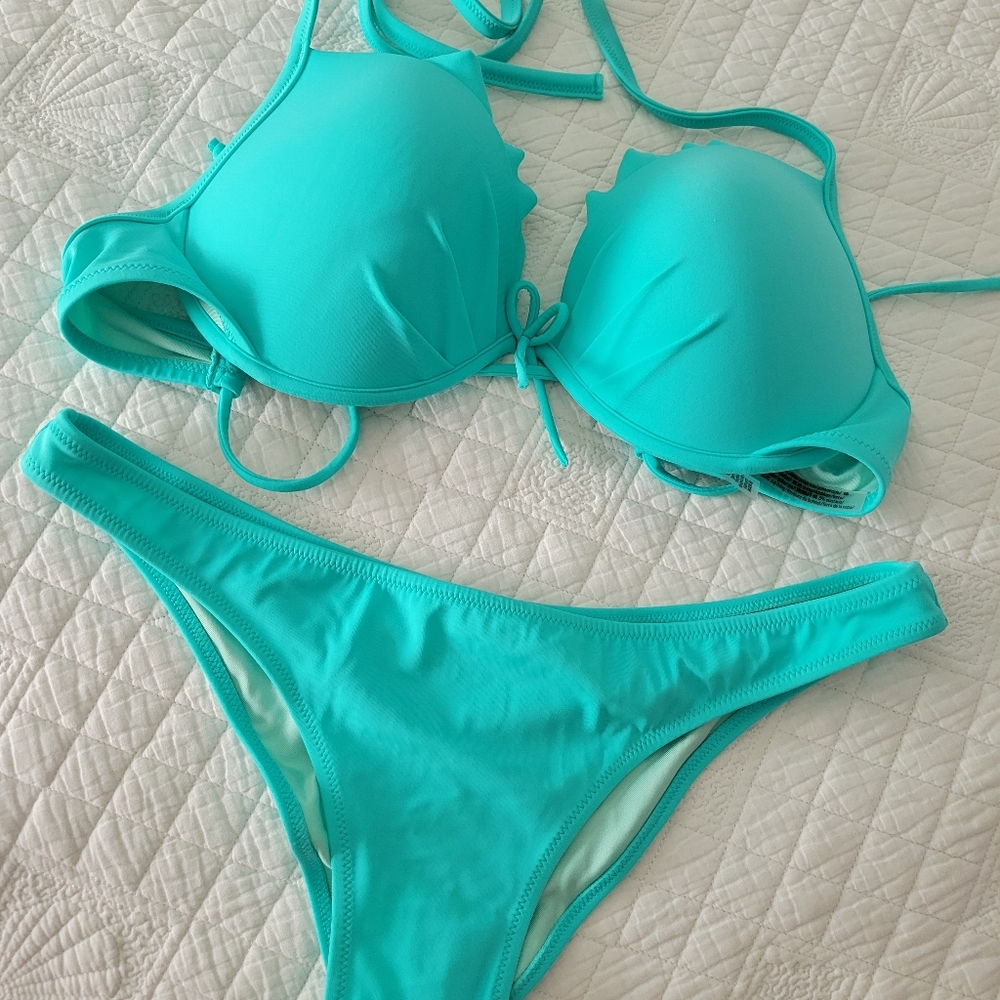 Aqua bikini set